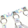 Subblime 953737 arnés de pecho con anillos y cadenas plata talla única