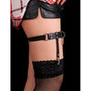 Subblime 953744 liga punk de cuero ajustable negro talla única
