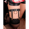 Subblime 953744 liga punk de cuero ajustable negro talla única
