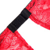 Subblime 953898 set 3 piezas encaje y saten rojo s m