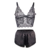 Subblime 953911 set 3 piezas encaje y saten negro s m