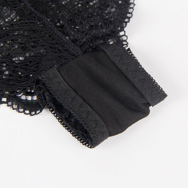 Subblime 953911 set 3 piezas encaje y saten negro s m