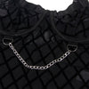 Subblime 954260 body con cadenas con ligueros negro s m