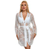 Subblime 954369 camisón de manga larga con diseño floral blanco s m