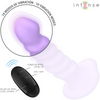 Brenda vibrador talla m diseño en espiral 10 vibraciones morado control remoto 2