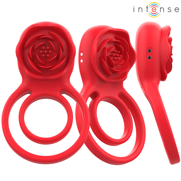 Gail rosa estimuladora 10 vibraciones rojo control remoto