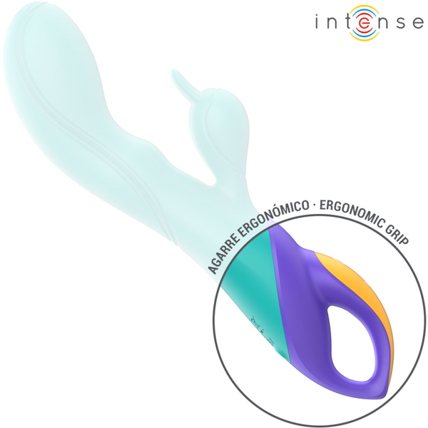 Fred vibrador recargable rabbit azul