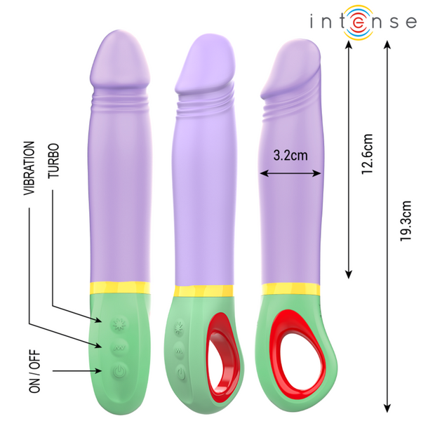 Velma vibrador clásico morado
