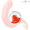 Paulina vibrador y estimulador en forma de u rojo 2