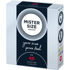 Mister preservativos talla xl 60 mm (3 unidades)