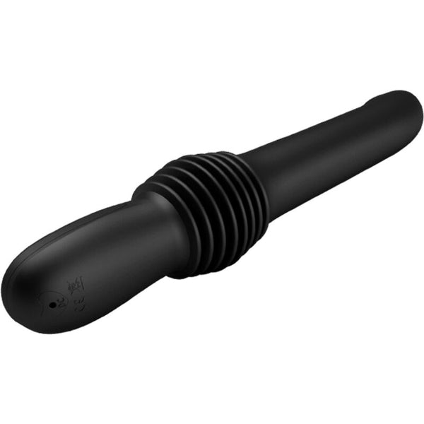 Pazuzu vibrador 3 modos de empuje negro