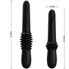 Pazuzu vibrador 3 modos de empuje negro