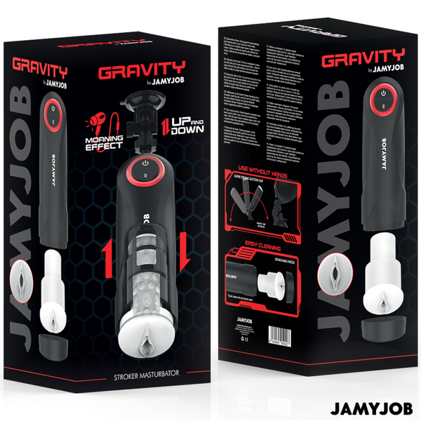Jamyjob gravity masturbador vagina automático 5 modos de empuje y efecto sonido