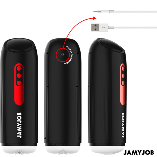 Phantom masturbador vagina automático 5 modos succionador y empuje