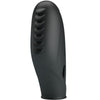 Gilo vibrador de dedo silicona negro