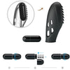 Gilo vibrador de dedo silicona negro