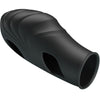 Lich vibrador de dedo silicona negro