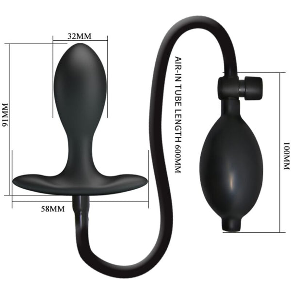 Pretty plug anal inflable negro