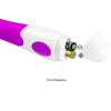 Elemental vibrador 30 modos de vibración morado