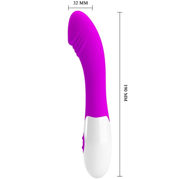 Elemental vibrador 30 modos de vibración morado