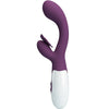 Butterfly kiss vibrador rabbit y estimulador Punto G morado