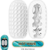 Pretty venus x 15 masturbadores masculinos silicona blanco