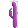 Coale vibrador rabbit multifunción 4 en 1 morado