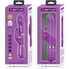 Coale vibrador rabbit multifunción 4 en 1 morado