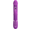 Kampas vibrador rabbit multifunción 3 en 1 morado