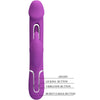 Kampas vibrador rabbit multifunción 3 en 1 morado