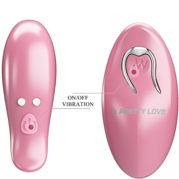Pretty cailey pinzas para pezones 10 vibraciones control remoto rosa