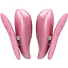 Pretty cailey pinzas para pezones 10 vibraciones control remoto rosa