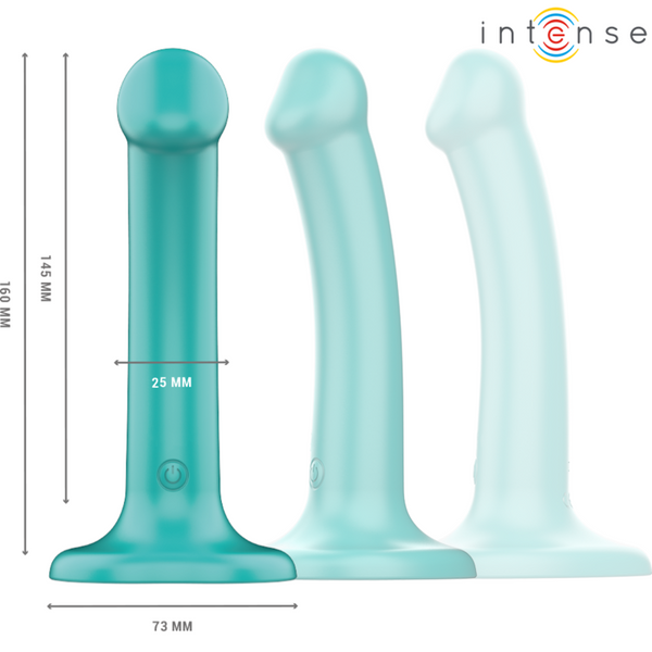 Katie vibrador con ventosa 10 vibraciones azul oscuro control remoto 2