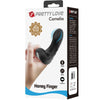 Camelia vibrador de dedo 7 vibraciones negro