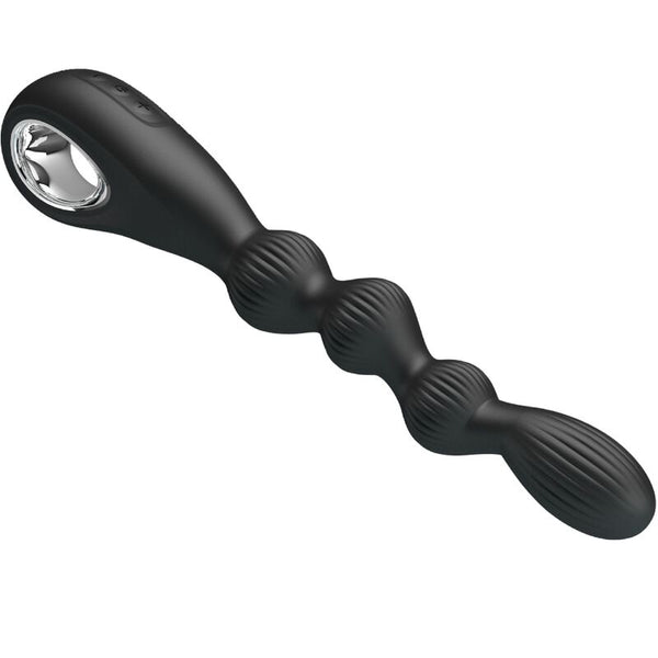 Federer vibrador anal 12 vibraciones negro