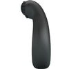 Dahlia anillo vibrador con estimulador de clítois 12 vibraciones negro