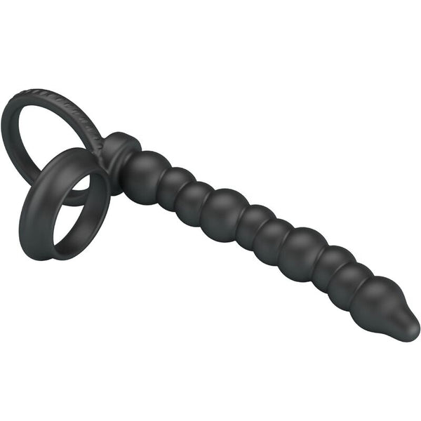 Pretty dillion anillo pene para donle penetación negro