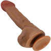 Baile bergrisi dildo realístico 26 cm natural