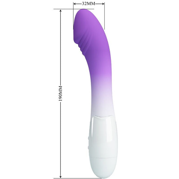Elemental vibrador Punto G 30 vibraciones morado