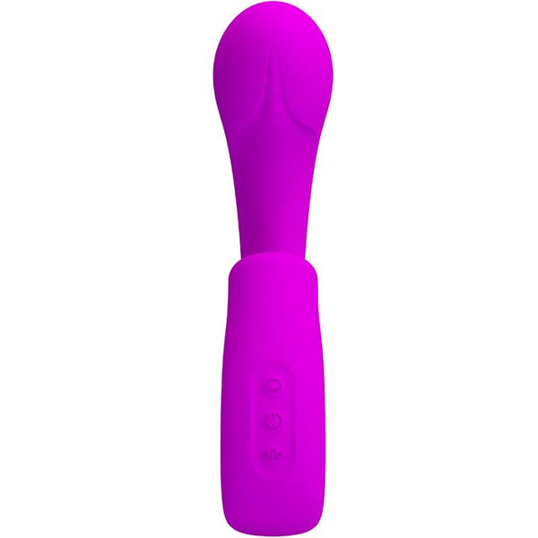 Sibel vibrador Punto G con estimulador clítoris 10 vibraciones morado