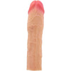 Pretty stevenson funda pene con extensión de 7.6 cm natural