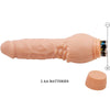 Barbara vibrador realístico 19.5 cm natural