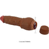 Barbara vibrador realístico 19.5 cm mulato