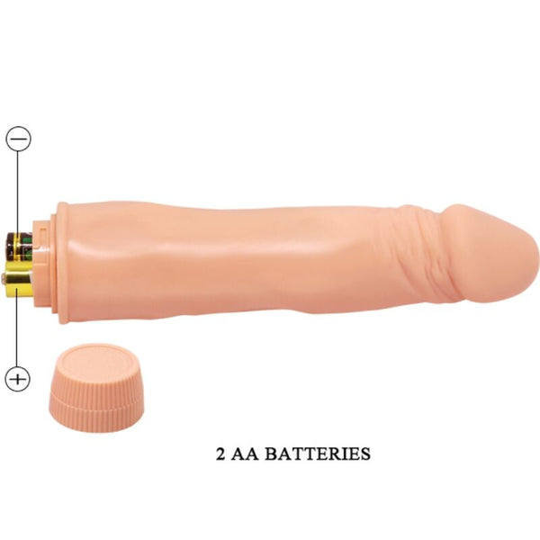 Dwarf vibrador realístico 21 cm natural