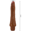 Dryad vibrador realístico 25 cm mulato