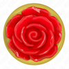 Kink plug anal dorado rosa roja talla l