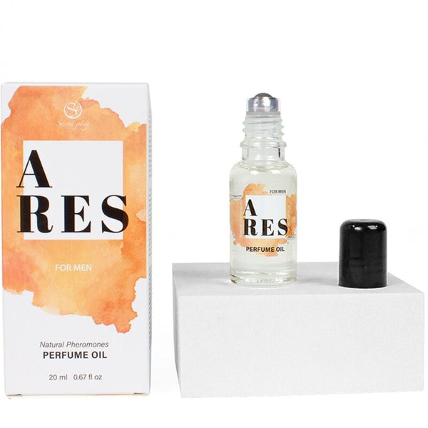 Secretplay ares perfume natural feromonas en aceite para hombre 20 ml