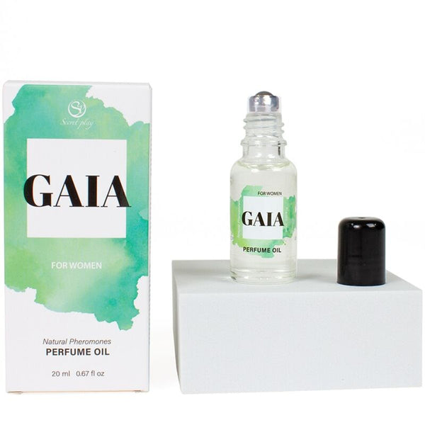Secretplay gaia perfume natural feromonas en aceite para mujer 20 ml