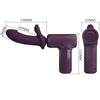 Pretty dj scholar masajeador 5 configuraciones morado