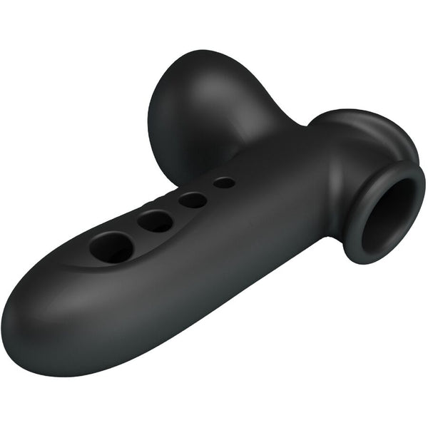 Pretty crane funda para pene con airbag negro